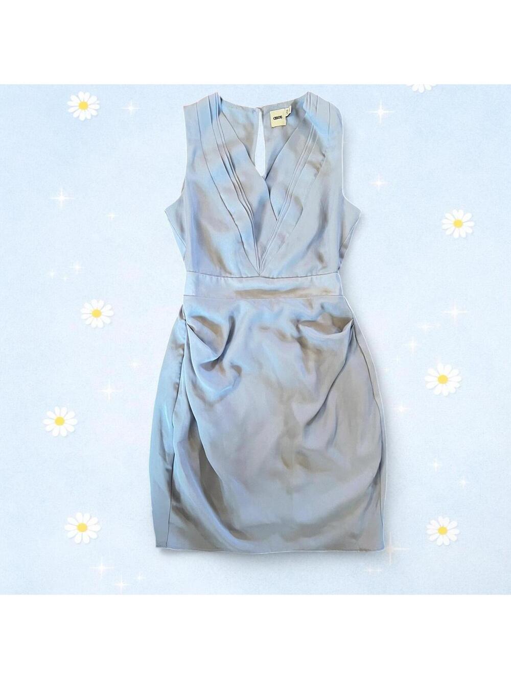 ASOS Blue Boho Fairycore Mini Dress Size Small